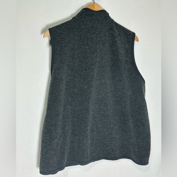 Elizabeth by Liz Claiborne fleece Gray Vest plus size women’s 1X - Picture 3 of 3